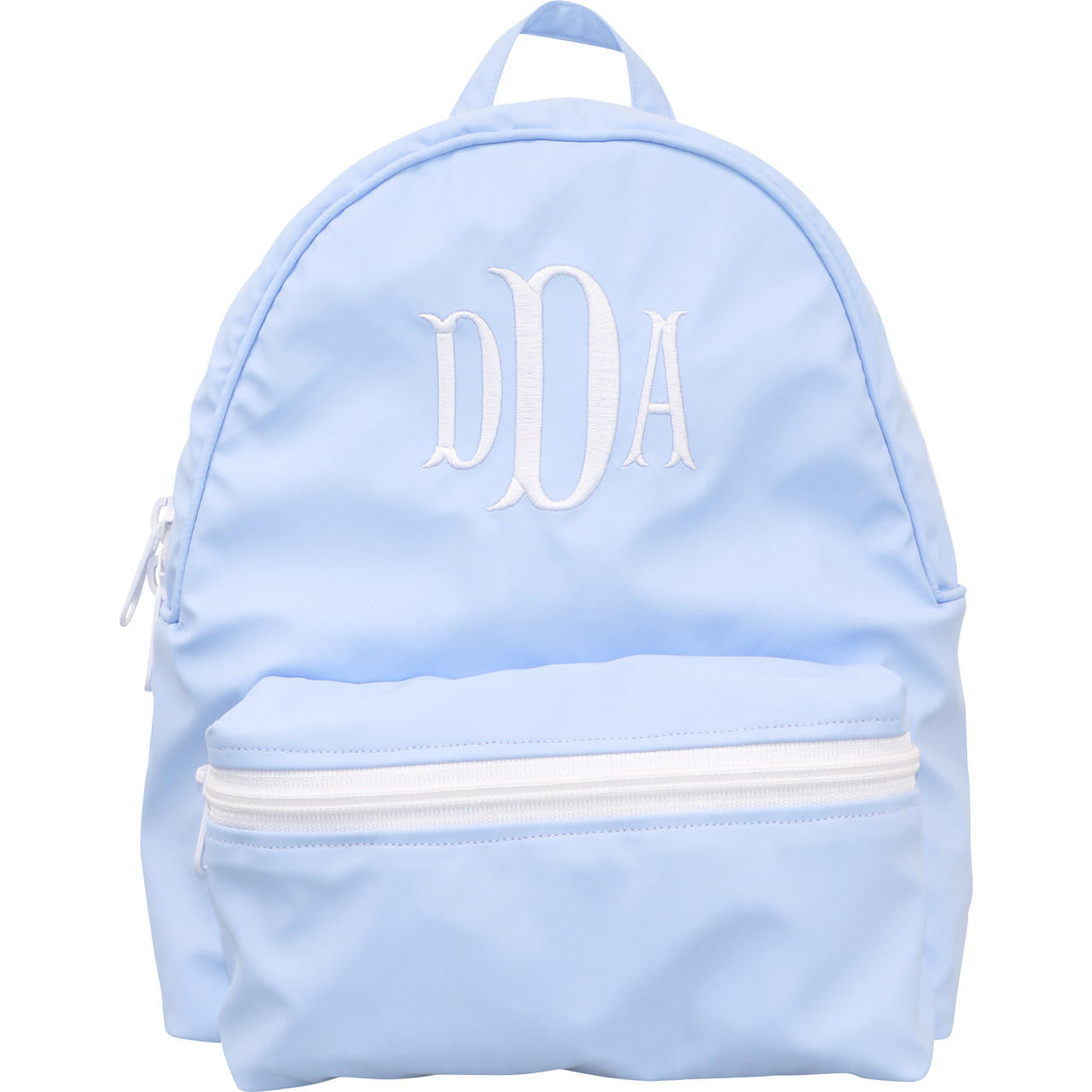 Blue Vinyl Backpack Monogram