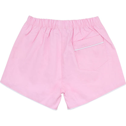 Pink Twill Shorts