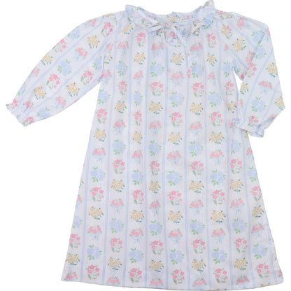 Floral Bouquet Nightgown   Smocked Threads