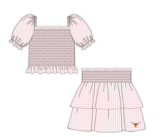 Officially Licensed UT Skirt Set