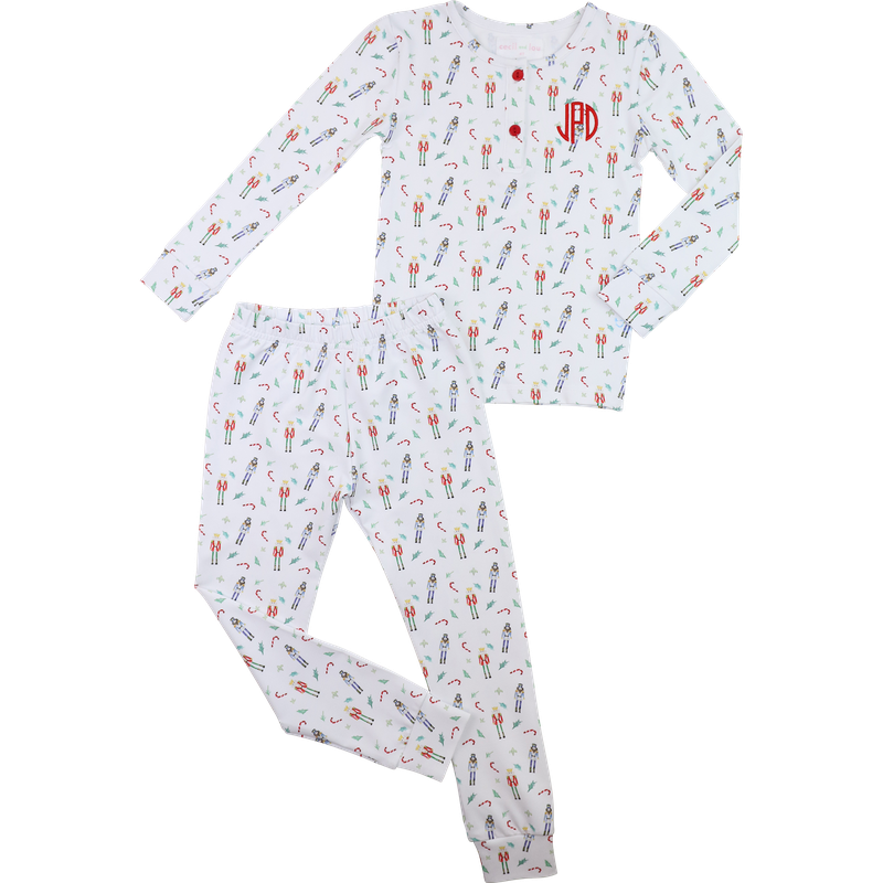 Holiday Toy Soldier Knit Pajamas