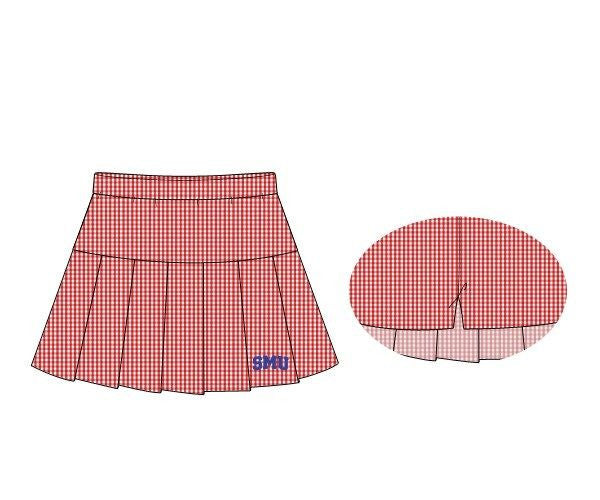 Officially Licensed SMU Knit Tennis Skirt