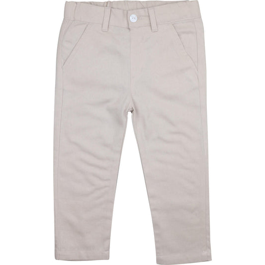 Khaki Cotton Twill Pants - Shipping Early October  Cecil and Lou