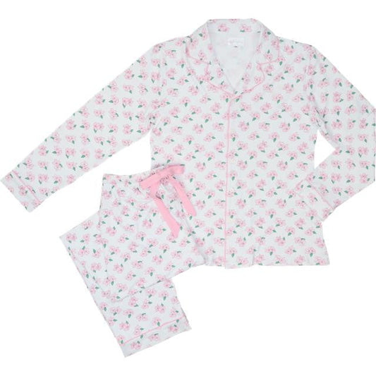 Ladies Magnolia Knit Pajamas  Cecil and Lou