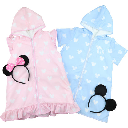 Blue Mouse Ears Print Coverup