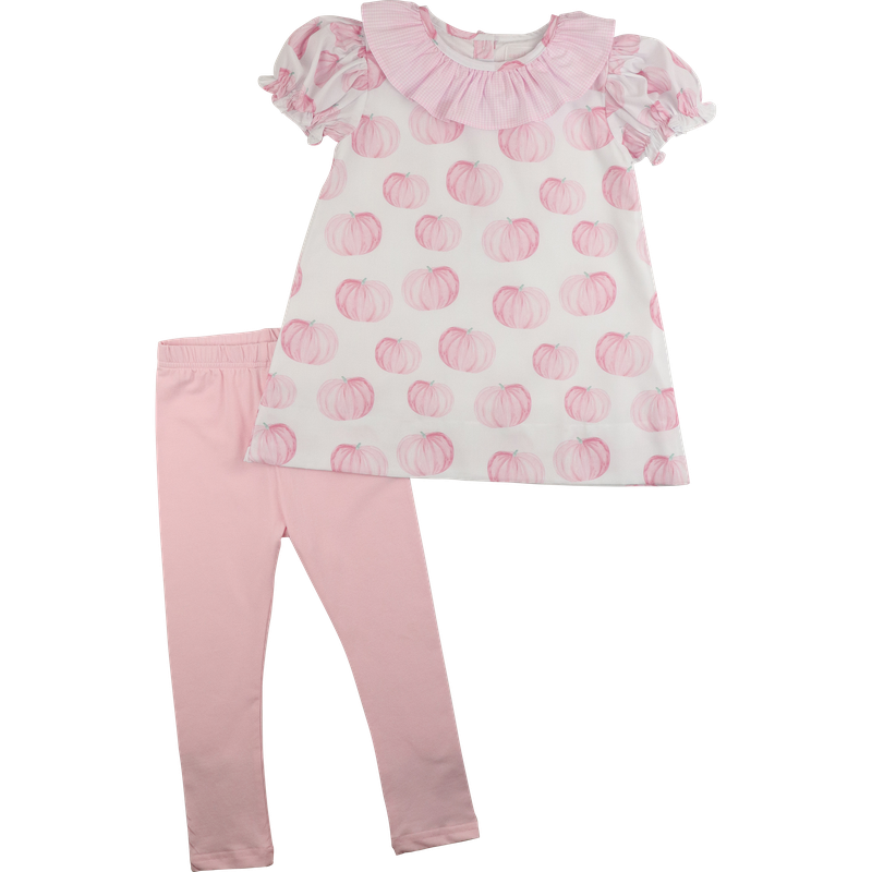 Pink Pumpkins Legging Set