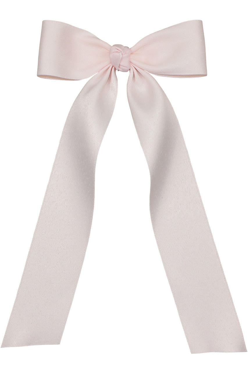 Matte Satin Streamer Bow Smocked Threads