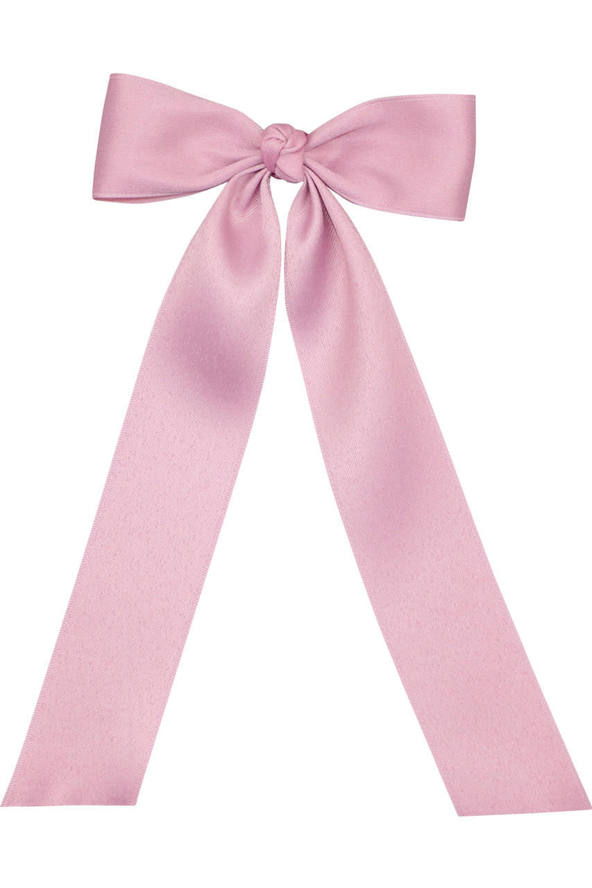 Matte Satin Streamer Bow Smocked Threads