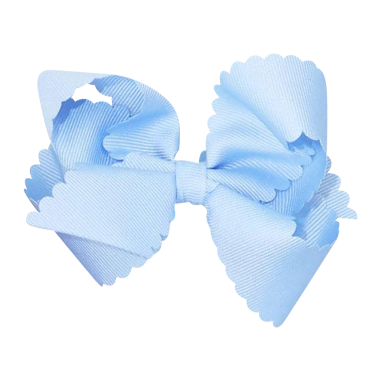 Medium Scalloped Edge Grosgrain Bow