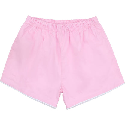 Pink Twill Shorts