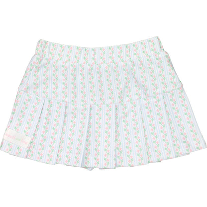 Vintage Floral Tennis Skirt