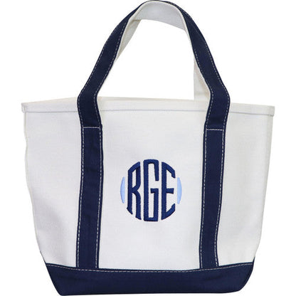 Navy Canvas Tote