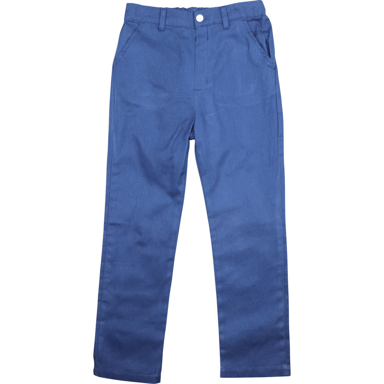 Navy Cotton Twill Pants - Shipping Early October  Cecil and Lou