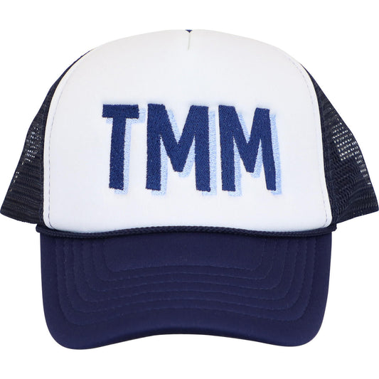 Navy Hat Monogram