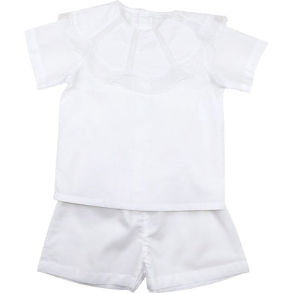 White Heirloom Short Set