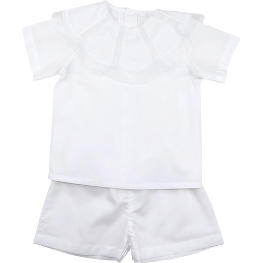 White Heirloom Short Set