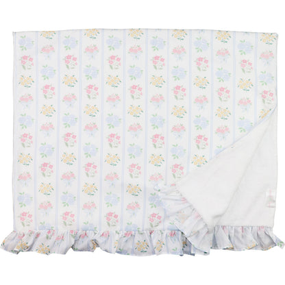 Pastel Floral Bouqet Terry Beach Towel  - Shipping Mid March  Smocked Threads