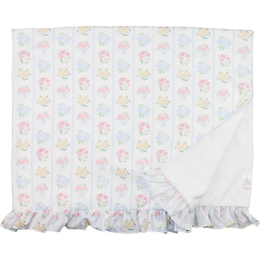 Pastel Floral Bouqet Terry Beach Towel  - Shipping Mid March  Smocked Threads