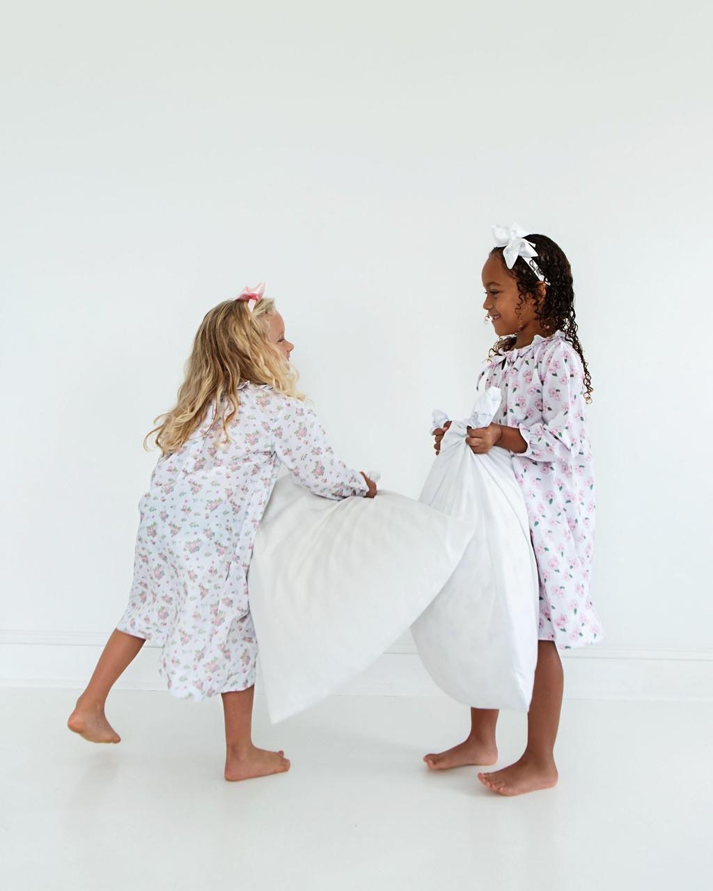 Pastel Floral Bouquet Nightgown  Smocked Threads