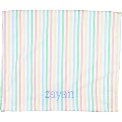 Pastel Striped Terry Beach Towel - Shipping Mid April  Smocked Threads