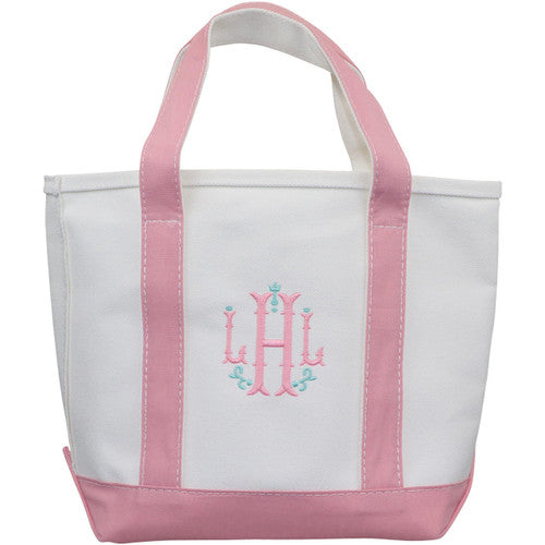 Pink Canvas Tote