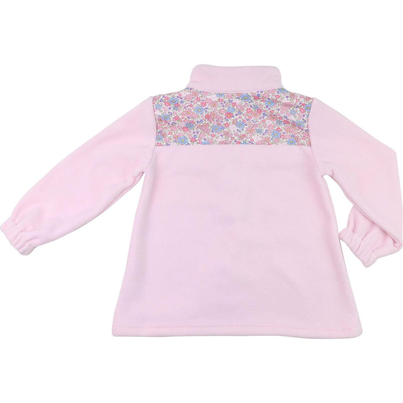 Pink Floral Fleece Pullover - Shipping Late September  Cecil and Lou