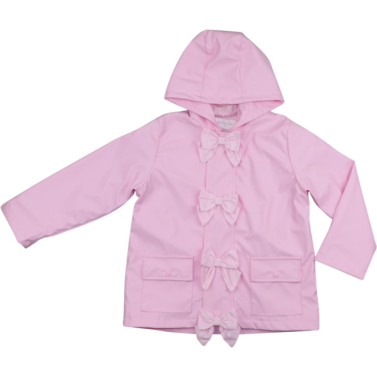 Pink Raincoat Smocked Threads