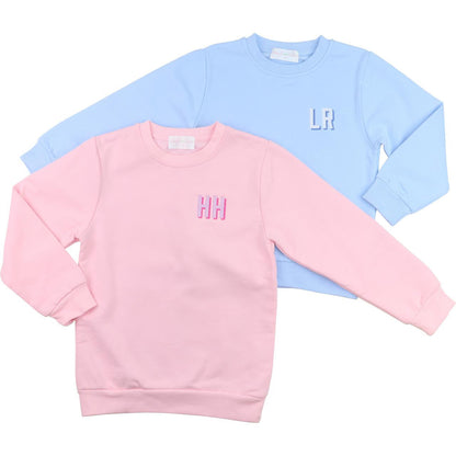 Pink Sweatshirt - Shipping Early October  Monogram