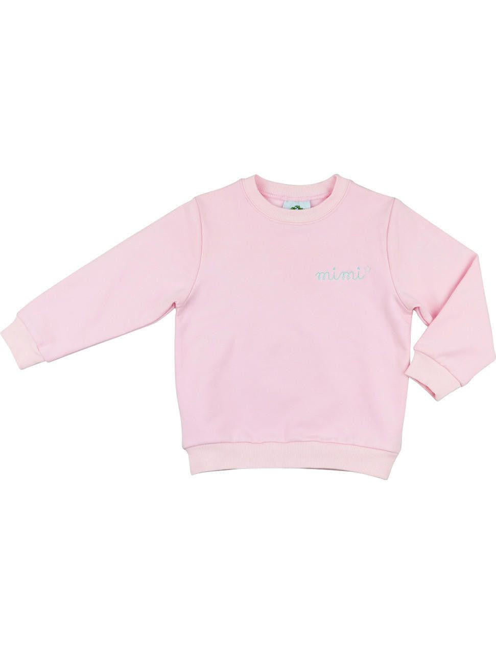 Pink Sweatshirt - Shipping Early October  Monogram