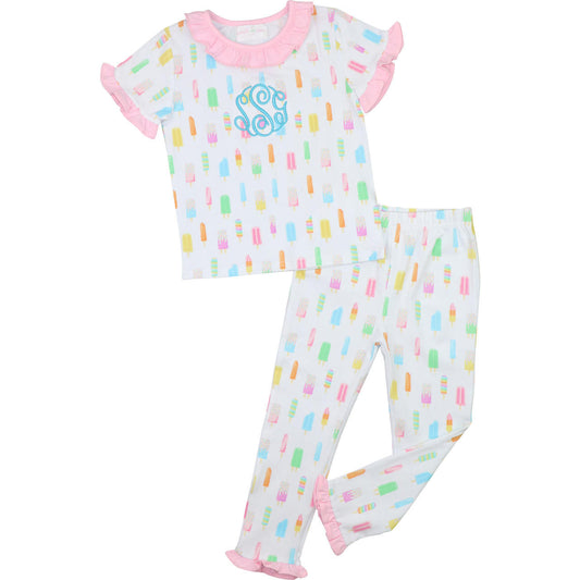 Popsicle Print Knit Pajamas  Monogram