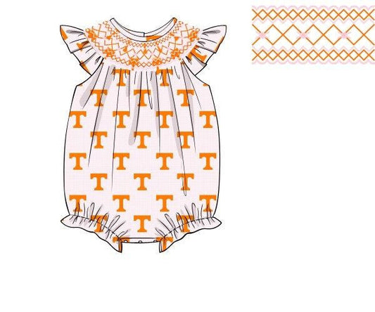 Officially Licensed Smocked Tennessee Bubble