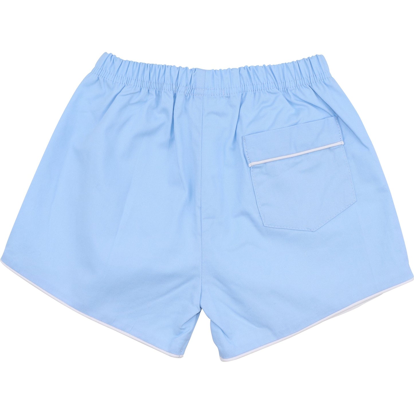 Blue Twill Shorts