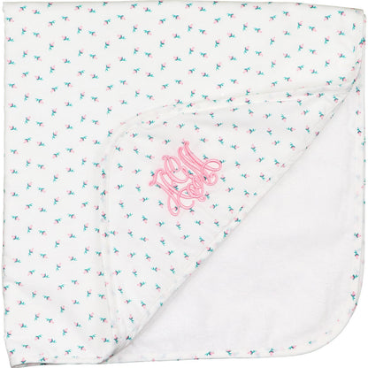 Rosebud Hooded Towel  Monogram