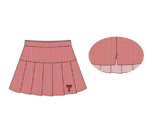 Officially Licensed Knit Texas Tech Tennis Skirt