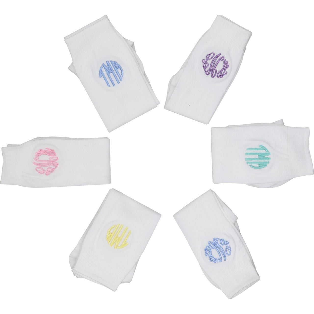 Spring Monogrammed Knee Socks Monogram