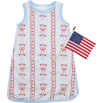 Patriotic Knit Play Dress