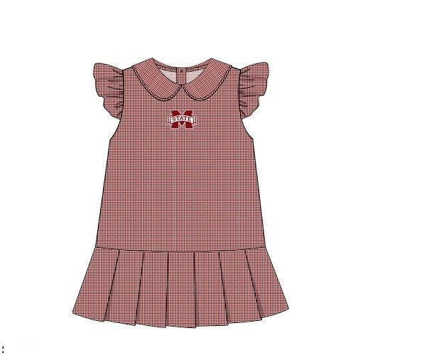 Officially Licensed Knit Mississippi State Tennis Dress