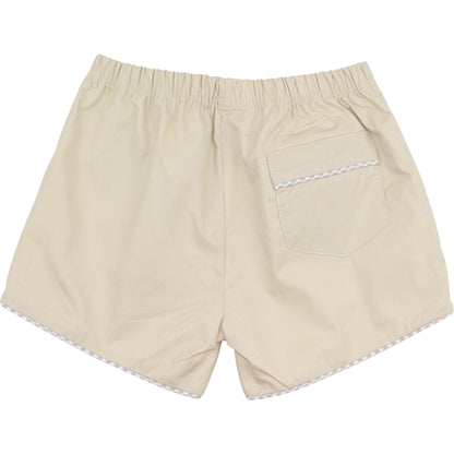 Khaki Twill Shorts