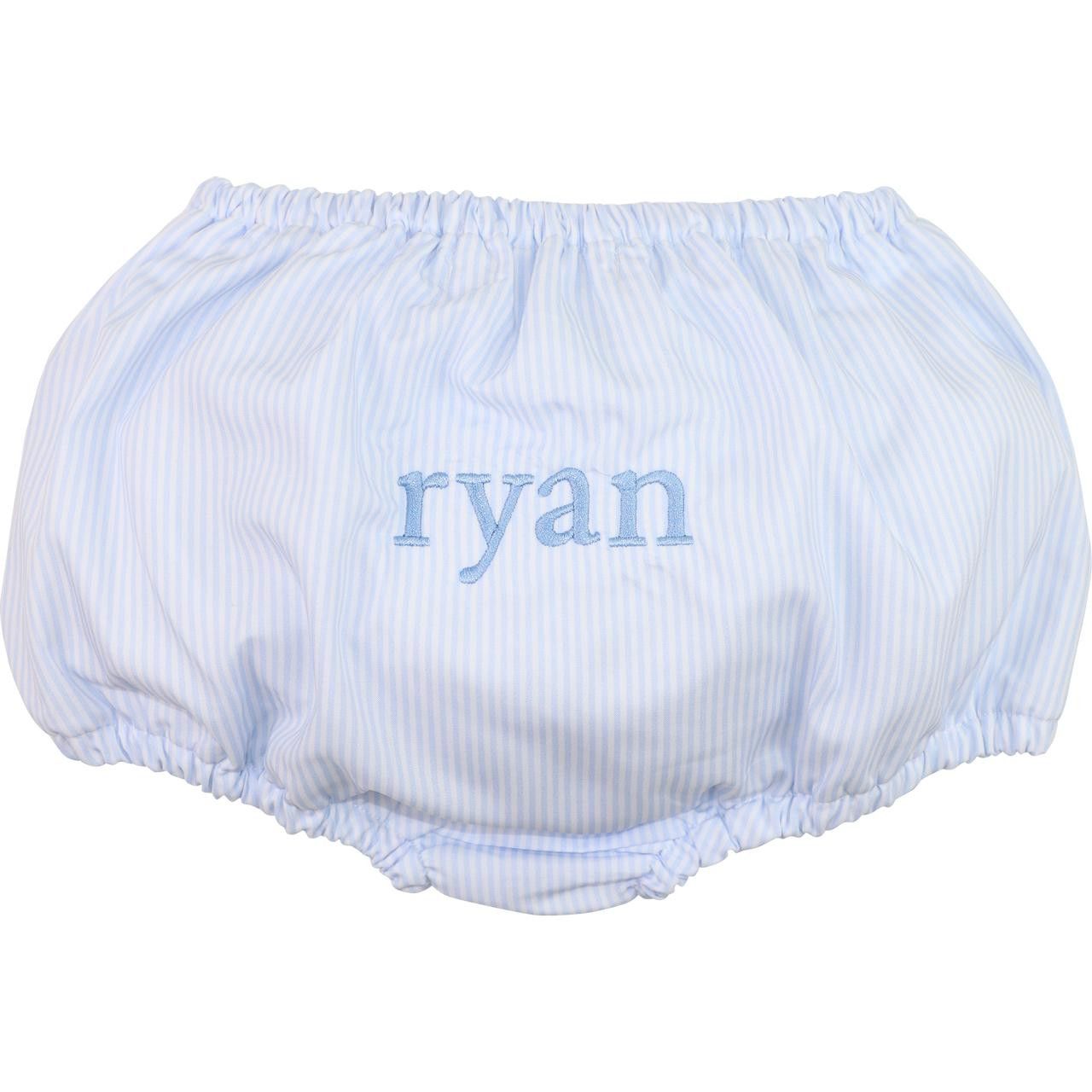 Blue Striped Swim Bloomer