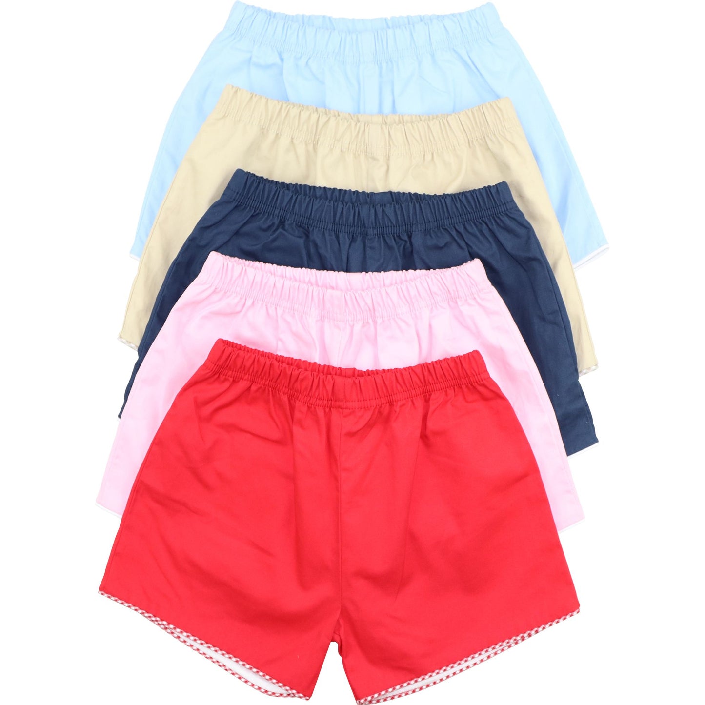 Pink Twill Shorts